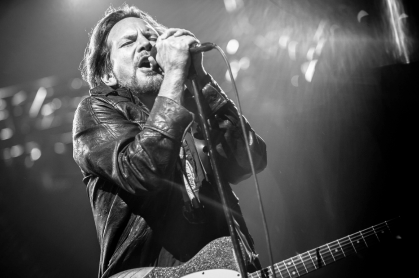 8. Pearl Jam; arrecadação US$ 1.438,085; preço médio do ingresso, US$ 72.07.