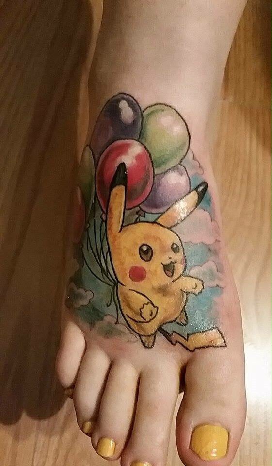 Inspirações de tatuagens para quem está louco por Pokémon Go!