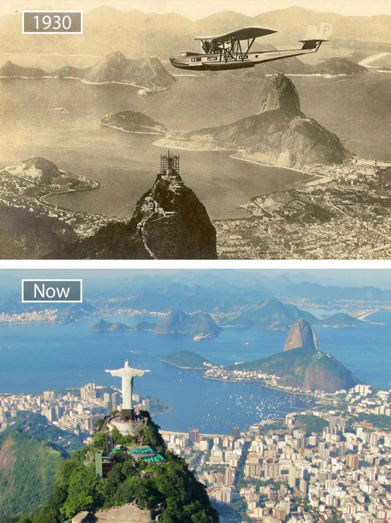 O Bored Panda resolveu reunir algumas fotos e mostrar o quando algumas das principais cidades do mundo evoluíram