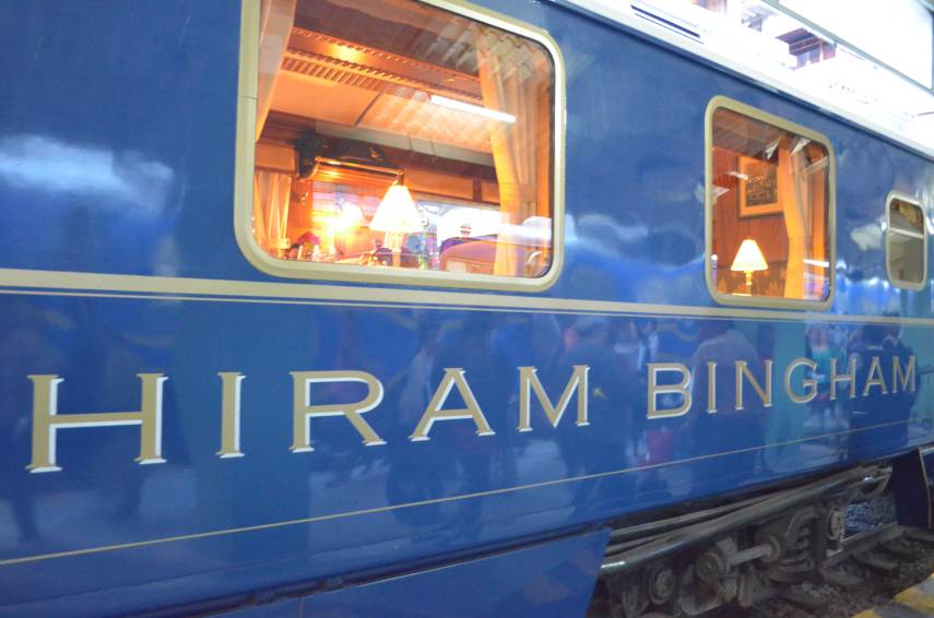Trem Hiram Bingham, Peru