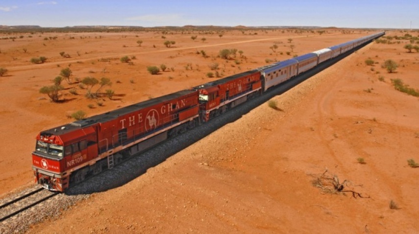 Trem The Ghan, Austrália
