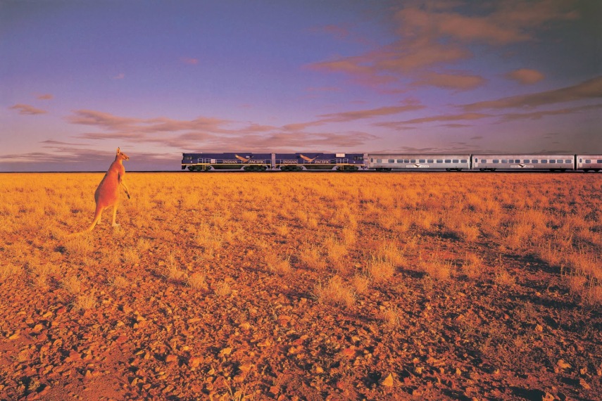 Trem The Ghan, Austrália