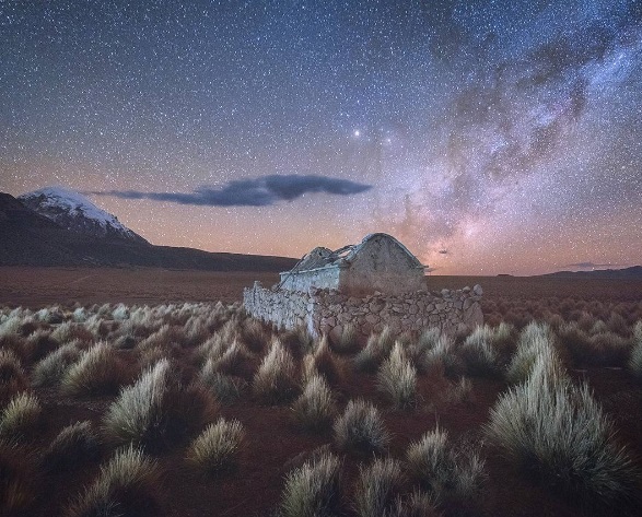 Daniel também esteve no Parque Nacional Sajama