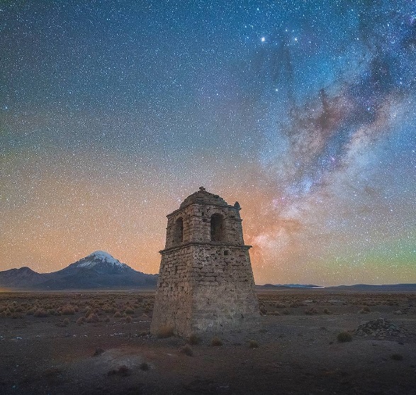 Daniel também esteve no Parque Nacional Sajama