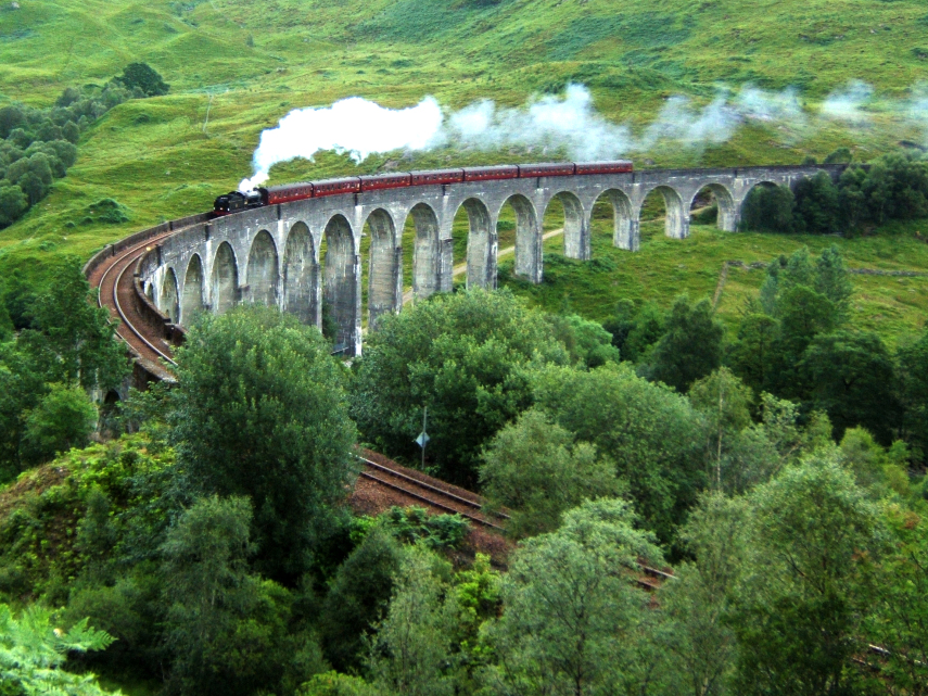 West Highland Line, Escócia