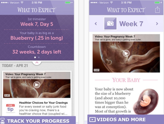 O aplicativo serve para entender direitinho tudo o que acontece com o bebê durante o primeiro ano de vida. O app tem um guia mensal do desenvolvimento do bebê, com sugestões de jogos e brincadeiras para crianças de qualquer faixa. Disponível gratuitamente para iOS e Android