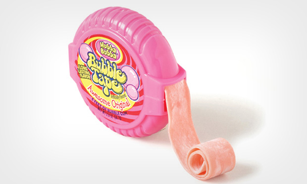 E quando a gente pedia 10cm de chiclete na escola para os coleguinhas ricos que tinham Bubble Tape?