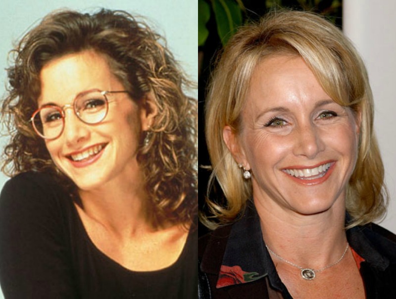 Andrea Zuckerman era a personagem de Gabrielle Carteris, que hoje está com 55 anos