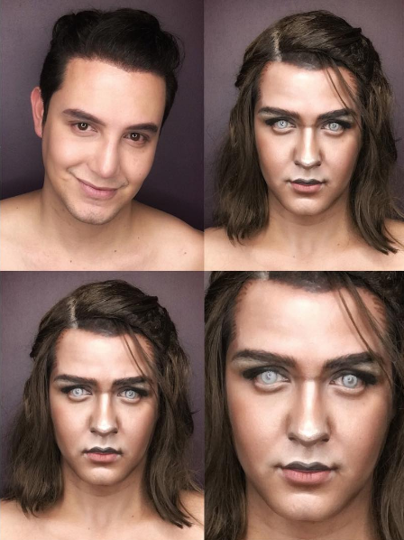 Artista usa maquiagem para se transformar em personagens de 'Game of Thrones'