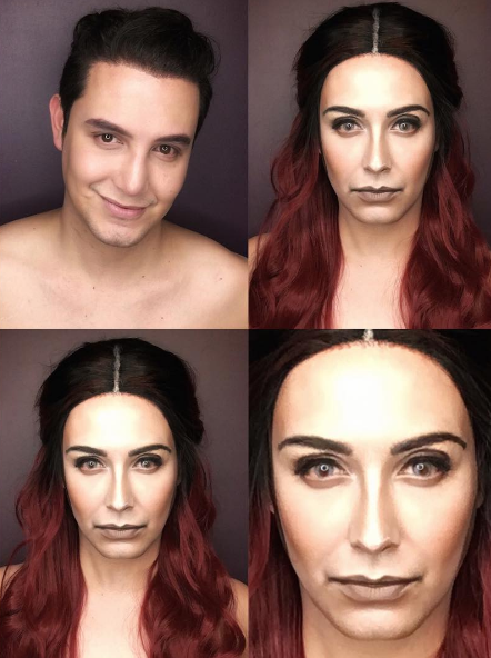 Artista usa maquiagem para se transformar em personagens de 'Game of Thrones'