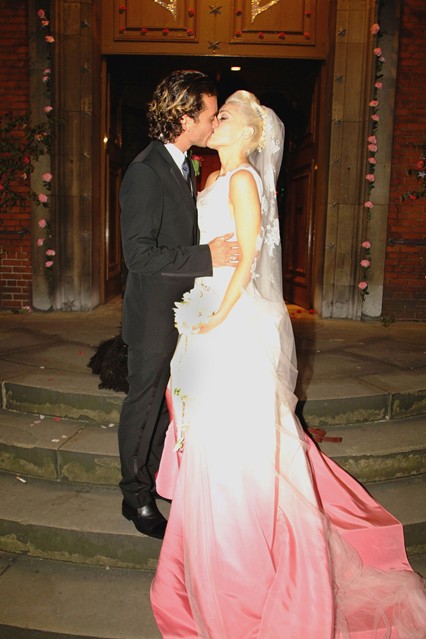O ex-casal Gwen Stefani e Gavin Rossdale, em 2002