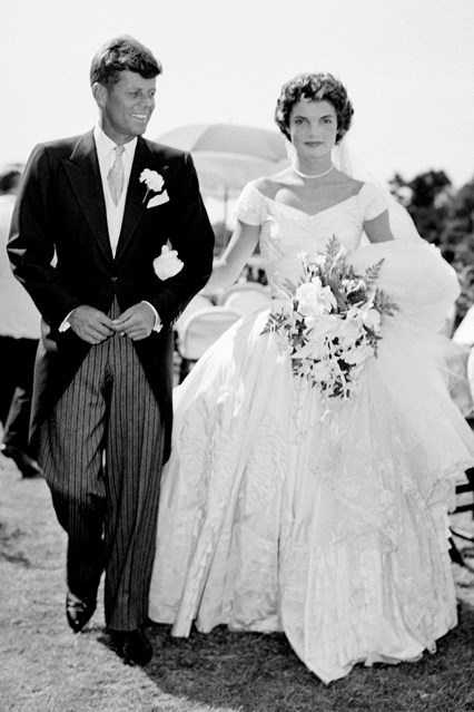 Jacqueline Kennedy e John Kennedy, em 1973