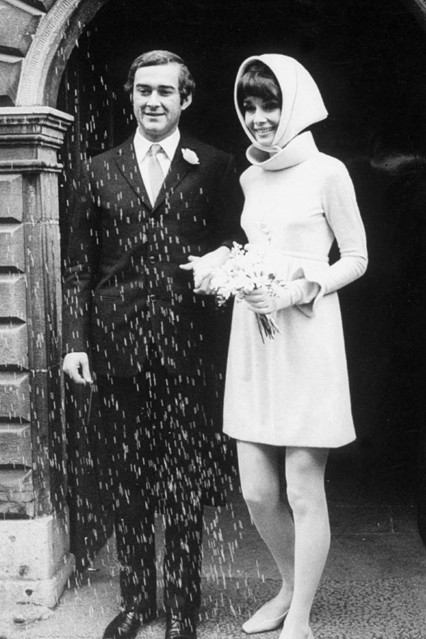 Audrey Hepburn e o segundo marido, o italino Andrea Dotti, em 1969