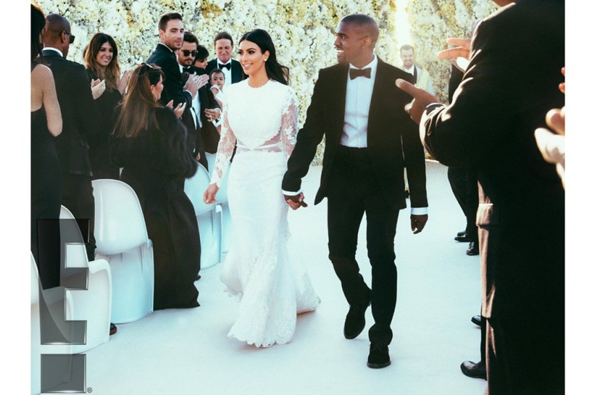  Kim Kardashian e Kanye West, em 2014