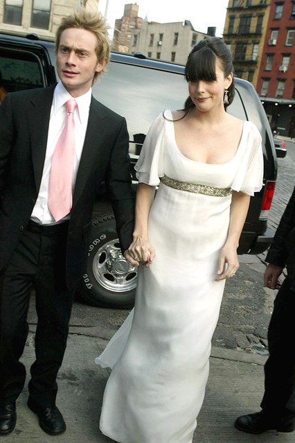 Liv Tyler e Royston Langdon, em 2003