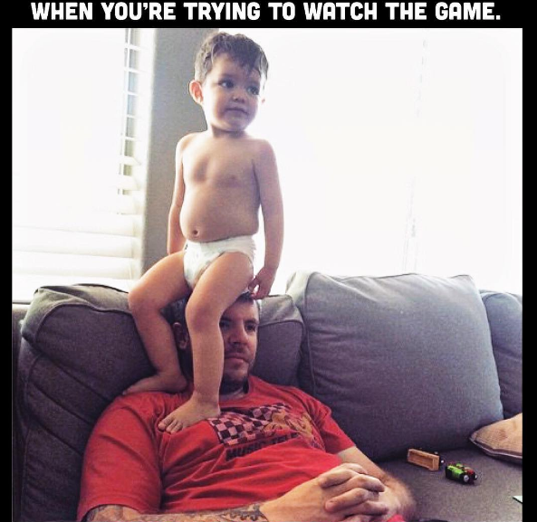 Quando você só queria assistir ao jogo
