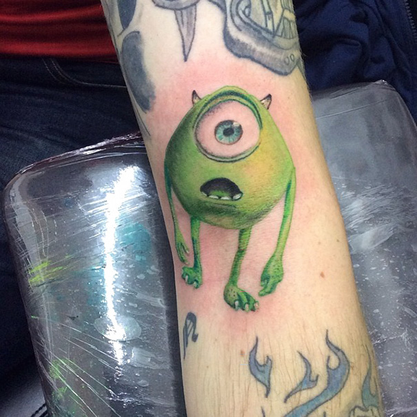 É fã dos desenhos animados da Pixar? Essas pessoas gostam tanto que eternizaram em tatuagens lindas!