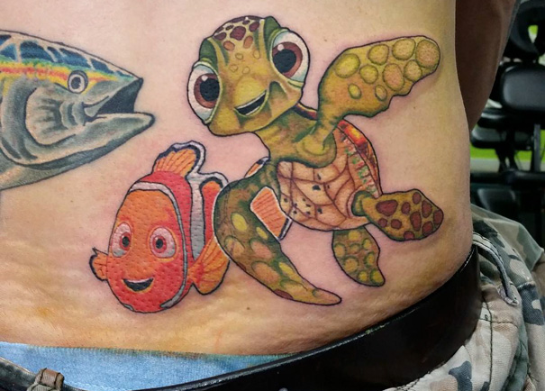 É fã dos desenhos animados da Pixar? Essas pessoas gostam tanto que eternizaram em tatuagens lindas!