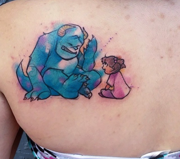 É fã dos desenhos animados da Pixar? Essas pessoas gostam tanto que eternizaram em tatuagens lindas!