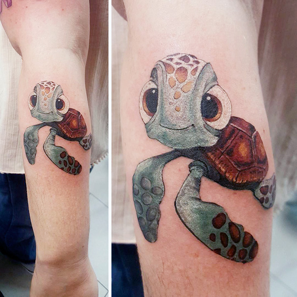 É fã dos desenhos animados da Pixar? Essas pessoas gostam tanto que eternizaram em tatuagens lindas!