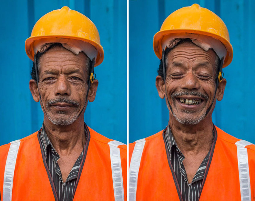 O fotógrafo Jay Weinstein viaja a Índia registrando como a feição e até a postura das pessoas mudam quando elas estão sorrindo. Vamos praticar mais isso também!