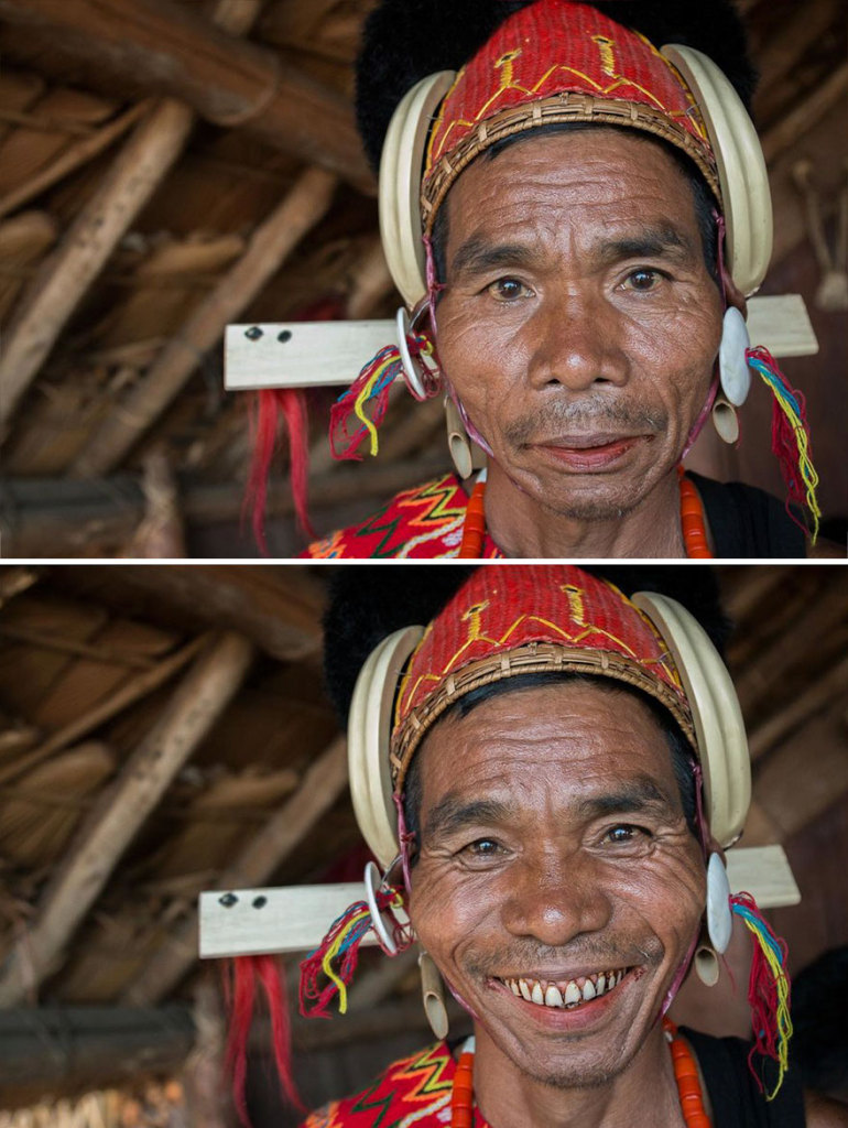 O fotógrafo Jay Weinstein viaja a Índia registrando como a feição e até a postura das pessoas mudam quando elas estão sorrindo. Vamos praticar mais isso também!