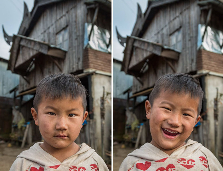 O fotógrafo Jay Weinstein viaja a Índia registrando como a feição e até a postura das pessoas mudam quando elas estão sorrindo. Vamos praticar mais isso também!