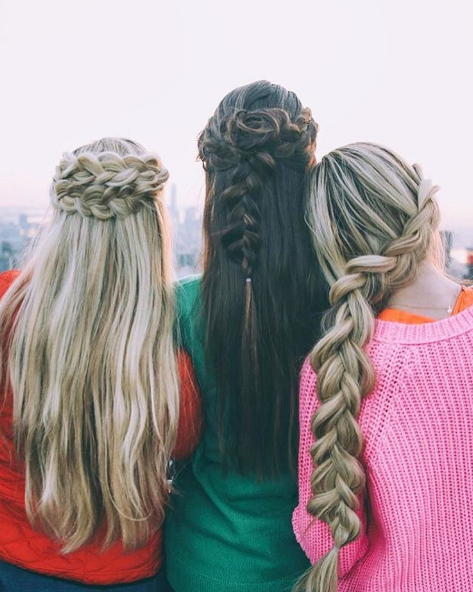 Reunimos os melhores penteados com tranças das redes sociais. Inspire-se!