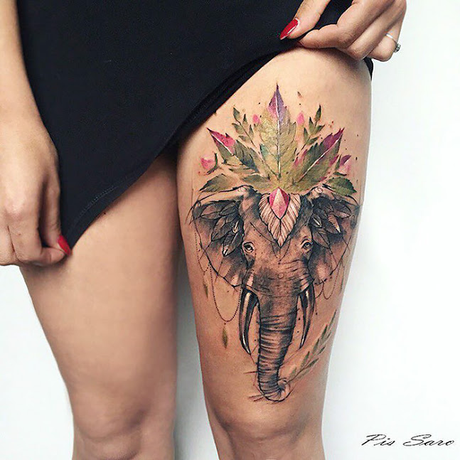 Pis Sora transforma a natureza em tatuagens delicadas e cheias de detalhes pra lá de charmosos. Vontade de tatuar agora, né?