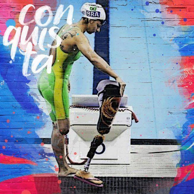 Musa paralímpica Camille Rodrigues