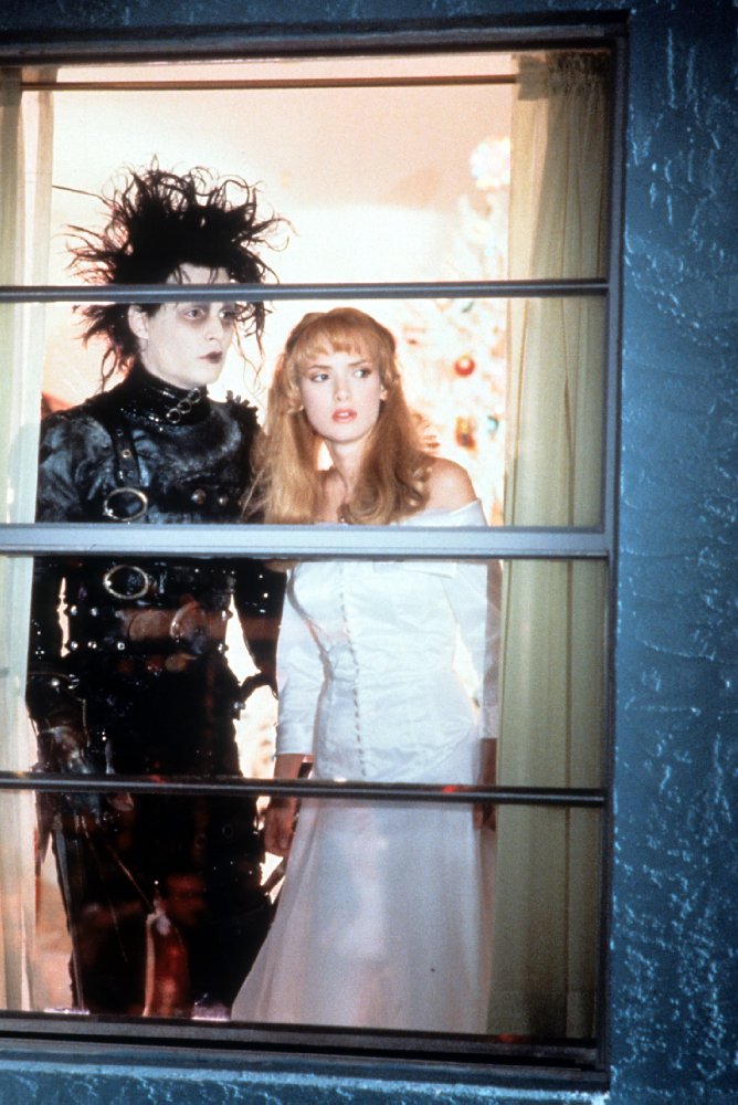 Winona Ryder viveu Kim em 'Edward Mãos de Tesoura', em 1990