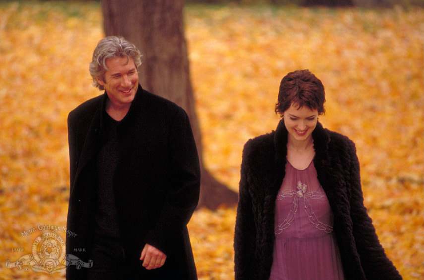  Winona Ryder em 'Outono em Nova York', em 2000