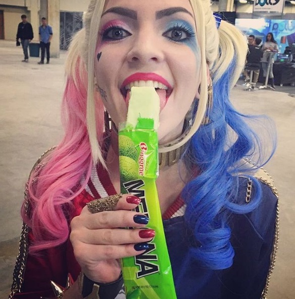 Claudia Vasconcelos, mais conhecida como Heykro, é cosplayer