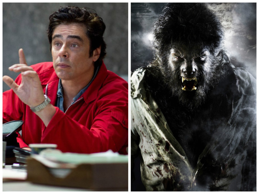 Benicio del Toro em 'O Lobisomem'