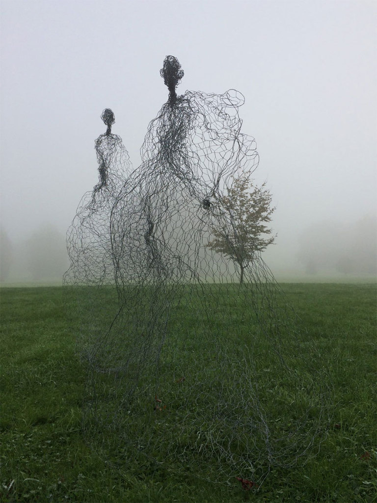 Magic Wire Mesh Sculpture, de Pauline Ohrel