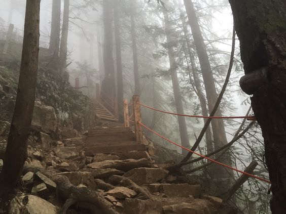 Perto de Vancouver, há uma curta trilha conhecida como Grouse Grind. É uma das mais íngrimes do mundo. É subir de 0 a 1000 metros em menos de 3 km. Em uma parte, é preciso subir 2.830 degraus. Aventureiros costumam se perder e o resgate trabalha bastante para resgatá-los