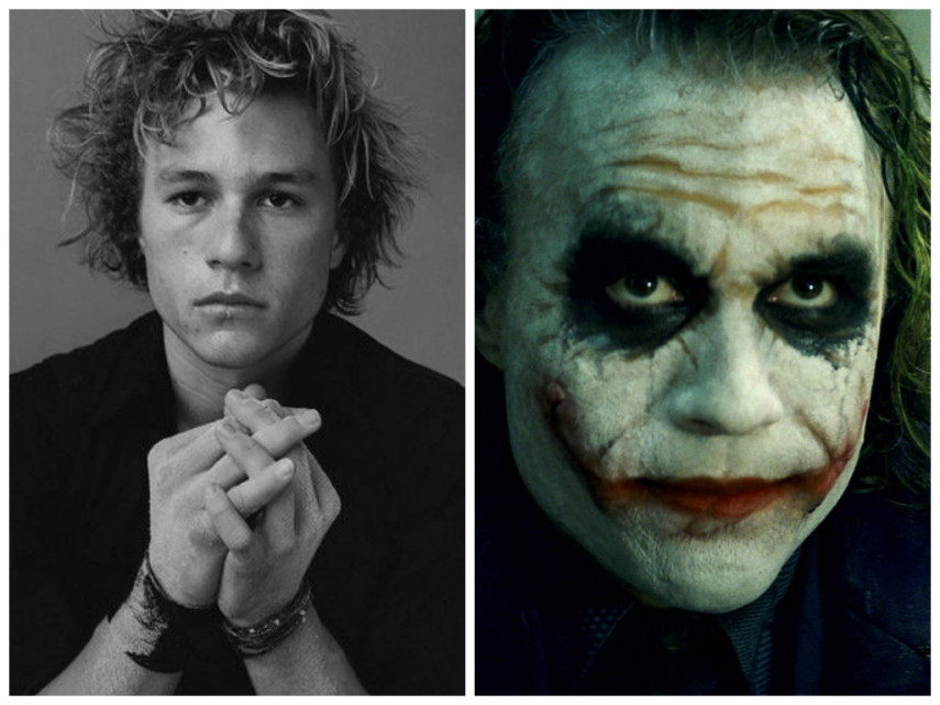 Heath Ledger em 'Batman - O Cavaleiro das Trevas'