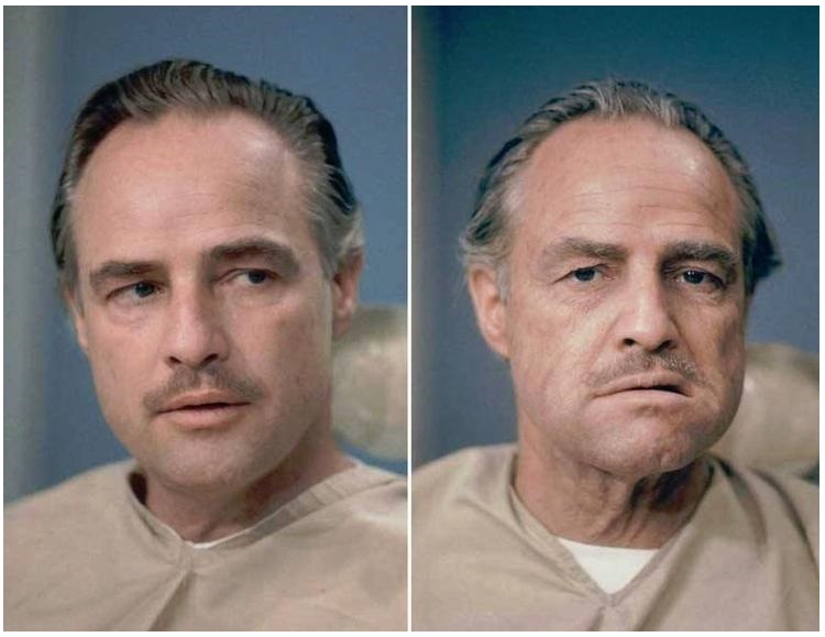 Marlon Brando em 'O Poderoso Chefão'