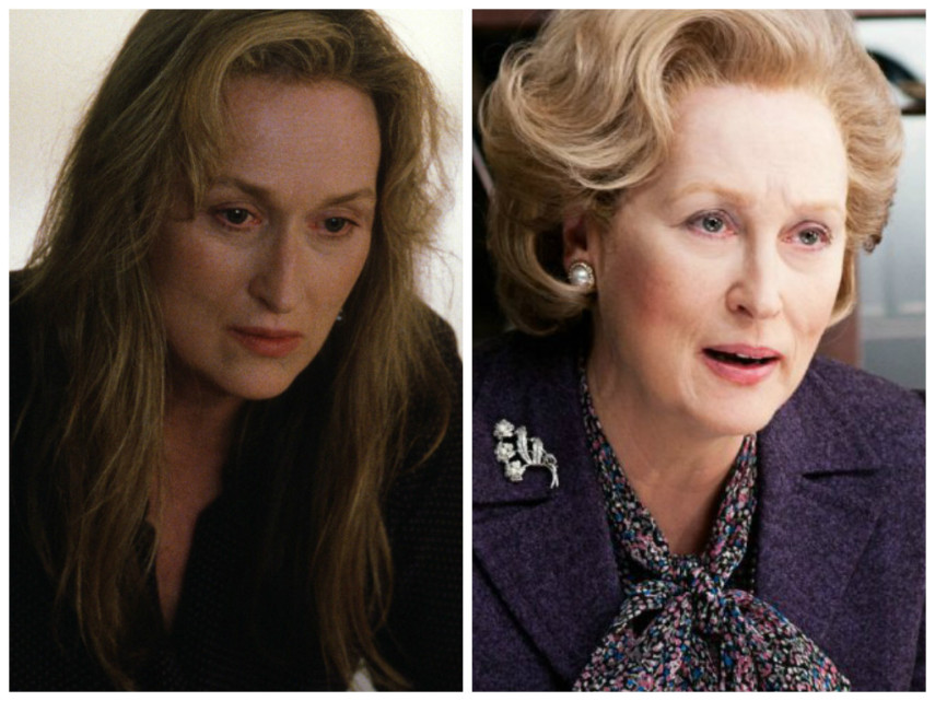 Meryl Streep em 'A Dama de Ferro'