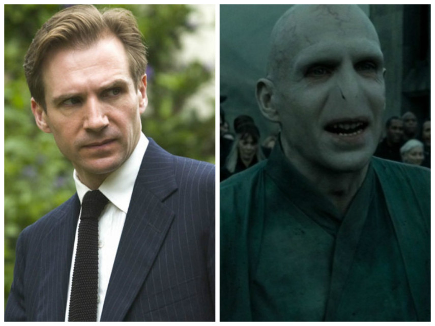 Ralph Fiennes em 'Harry Potter'