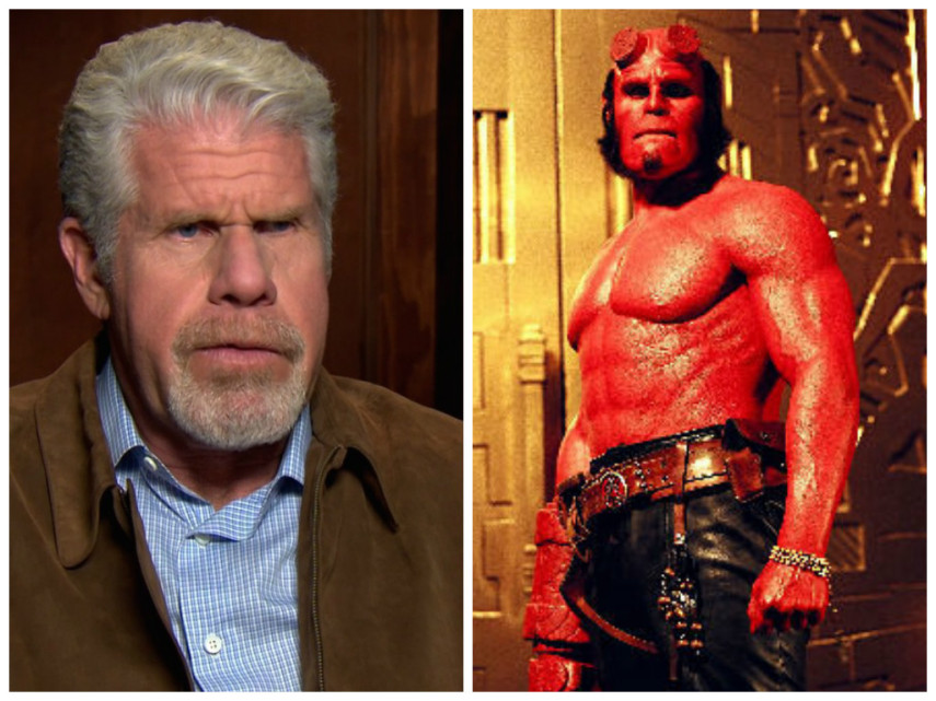 Ron Perlman em 'Hellboy'