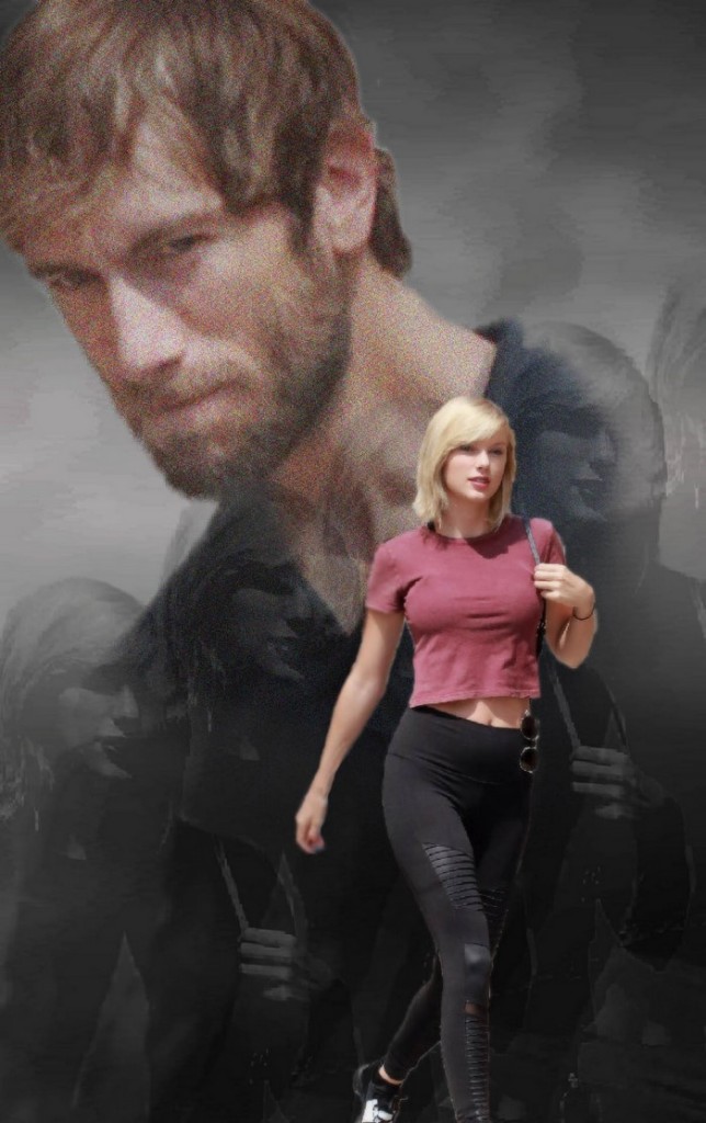Homem foi fotografado observando Taylor Swift passar e a internet respondeu com uma batalha de memes