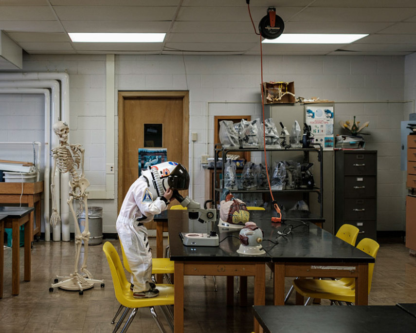  O fotógrafo americano Aaron Sheldon criou a série 