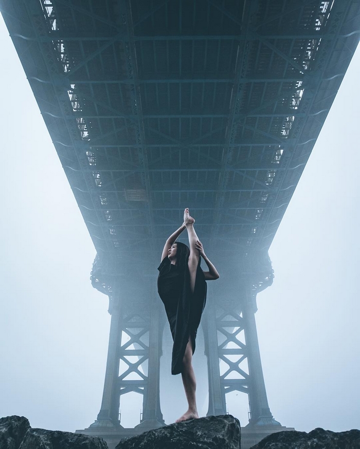 Fotógrafo Omar Roble faz série linda registrando bailarinos dançando em Manhattan