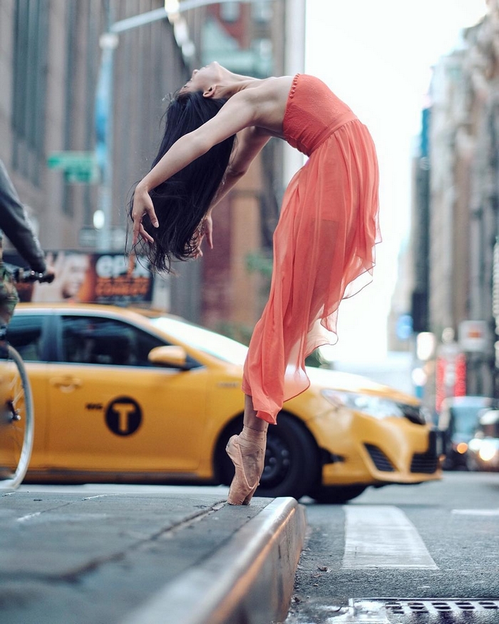 Fotógrafo Omar Roble faz série linda registrando bailarinos dançando em Manhattan