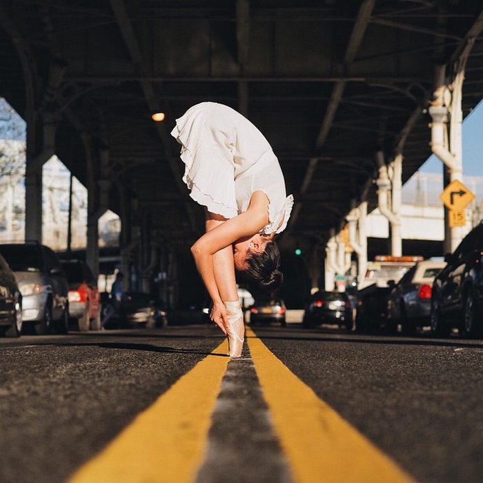 Fotógrafo Omar Roble faz série linda registrando bailarinos dançando em Manhattan