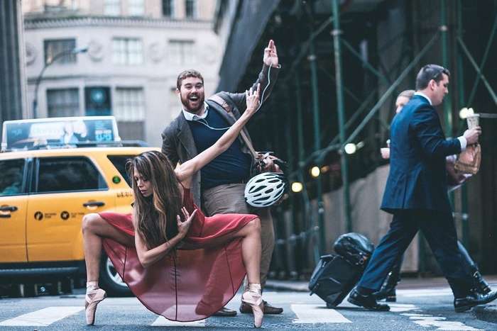 Fotógrafo Omar Roble faz série linda registrando bailarinos dançando em Manhattan