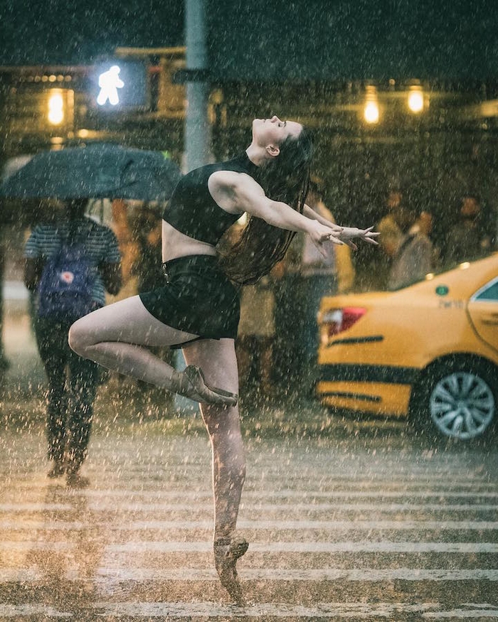 Fotógrafo Omar Roble faz série linda registrando bailarinos dançando em Manhattan