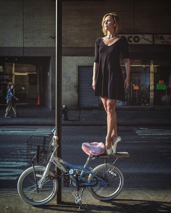 Fotógrafo Omar Roble faz série linda registrando bailarinos dançando em Manhattan