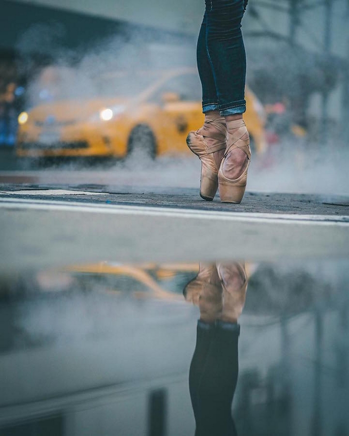 Fotógrafo Omar Roble faz série linda registrando bailarinos dançando em Manhattan